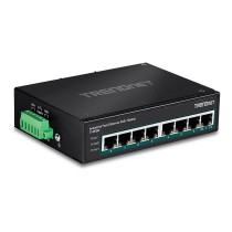 Buy TRENDnet TI-PE80 Industrial Fast Ethernet PoE+ DIN-Rail Switch 8-Port in Cyprus, Nicosia, Limassol, Larnaka, Pafos