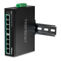 Buy TRENDnet TI-PE80 Industrial Fast Ethernet PoE+ DIN-Rail Switch 8-Port in Cyprus, Nicosia, Limassol, Larnaka, Pafos