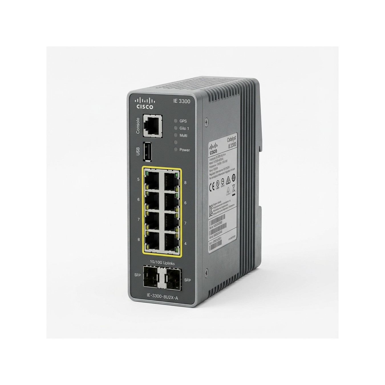 Buy Cisco CATALYST IE3300 W 8 GE COPPER in Cyprus, Nicosia, Limassol, Larnaka, Pafos