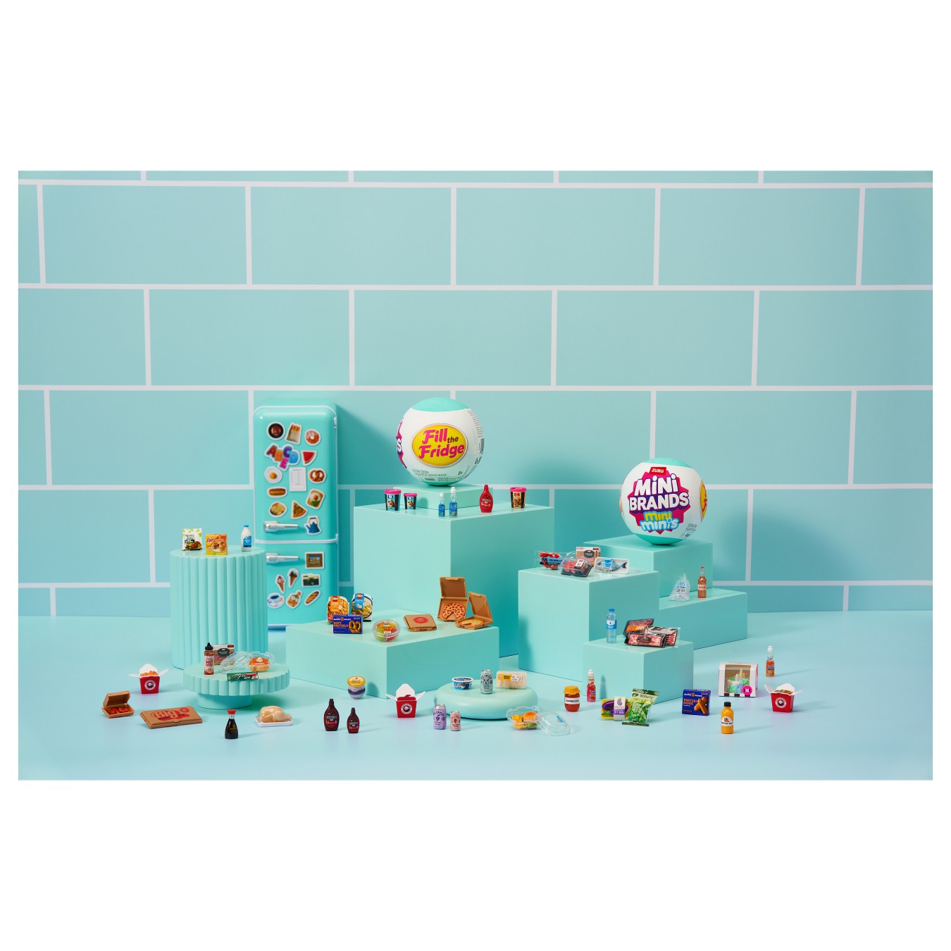 Buy ZURU Mini Brands - mini minis Fill the Fridge Playset in Cyprus, Nicosia, Limassol, Larnaka, Pafos