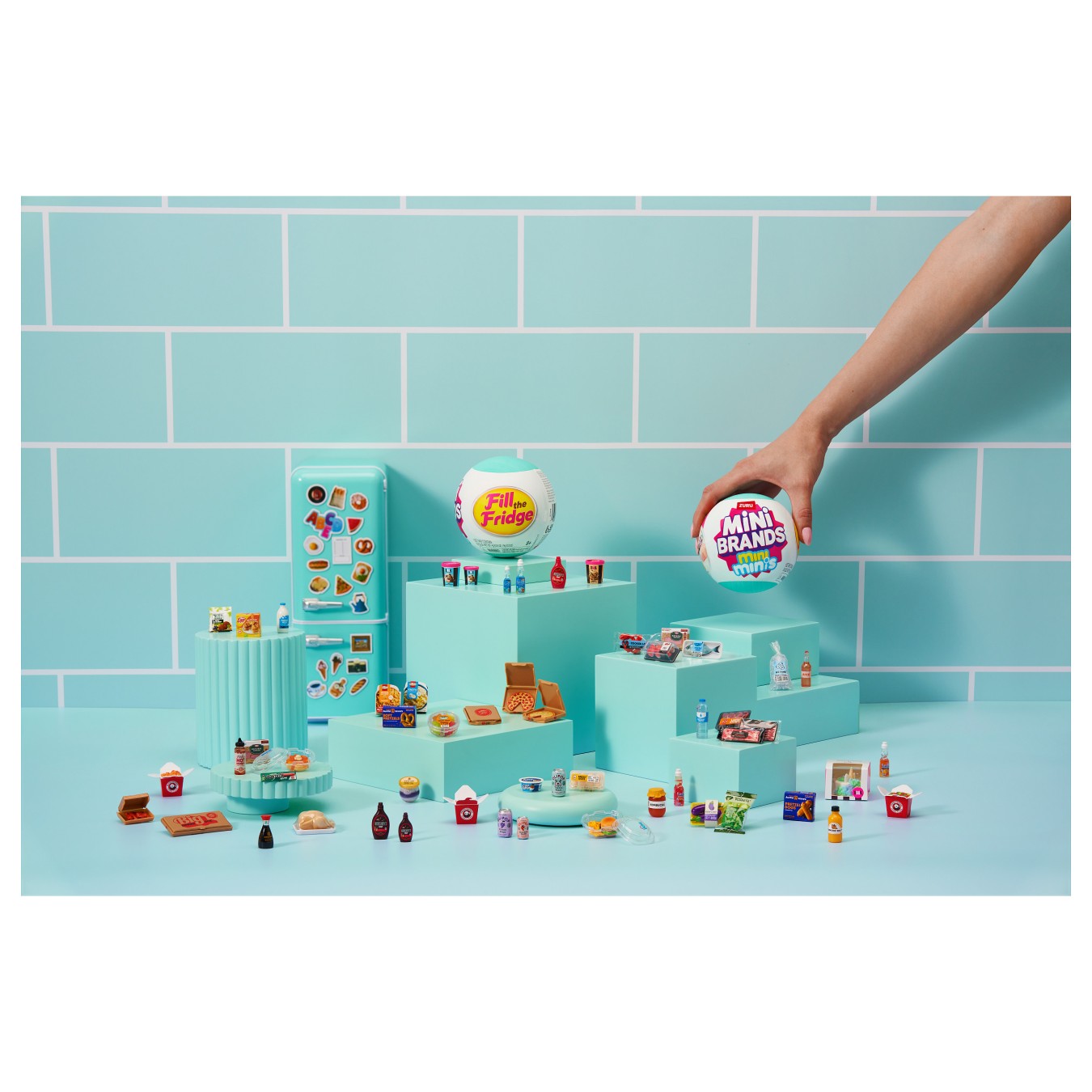 Buy ZURU Mini Brands - mini minis Fill the Fridge Playset in Cyprus, Nicosia, Limassol, Larnaka, Pafos