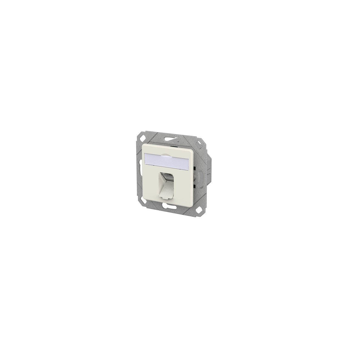 Buy METZ CONNECT Anschlussdose E-DAT C6A IDC 1 Port UPk reinwei in Cyprus, Nicosia, Limassol, Larnaka, Pafos