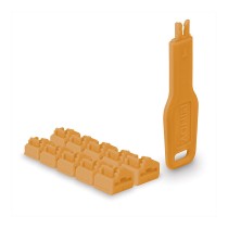 Buy LINDY RJ45 Port Schlösser Orange, 10 Stck + 1 Schlüssel in Cyprus, Nicosia, Limassol, Larnaka, Pafos