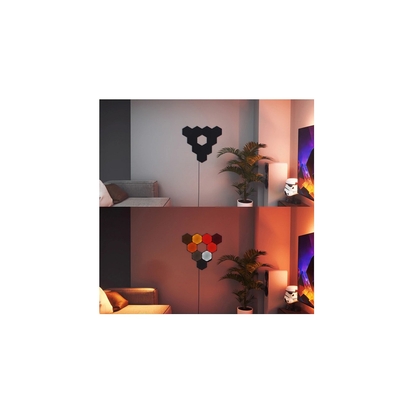 Buy Nanoleaf Shapes Hexagons Ultra Black, Starter Kit, 9er-Pack in Cyprus, Nicosia, Limassol, Larnaka, Pafos