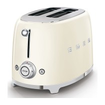 Buy SMEG Toaster 2-Schlitz kompakt 50s Style TSF01CREU, Creme, Hochglanz in Cyprus, Nicosia, Limassol, Larnaka, Pafos
