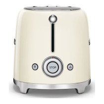 Buy SMEG Toaster 2-Schlitz kompakt 50s Style TSF01CREU, Creme, Hochglanz in Cyprus, Nicosia, Limassol, Larnaka, Pafos