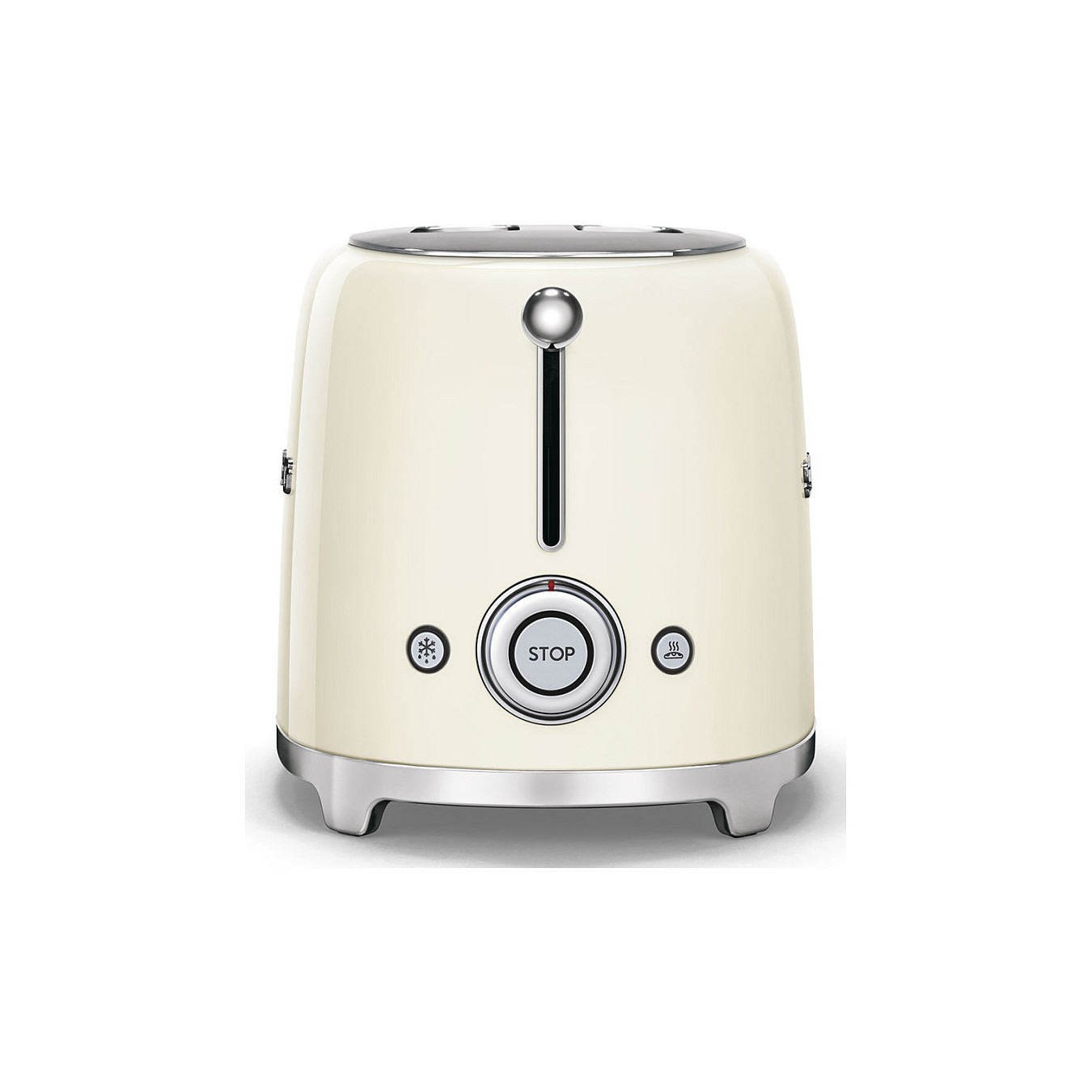 Buy SMEG Toaster 2-Schlitz kompakt 50s Style TSF01CREU, Creme, Hochglanz in Cyprus, Nicosia, Limassol, Larnaka, Pafos