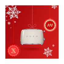 Buy SMEG Toaster 2-Schlitz kompakt 50s Style TSF01CREU, Creme, Hochglanz in Cyprus, Nicosia, Limassol, Larnaka, Pafos