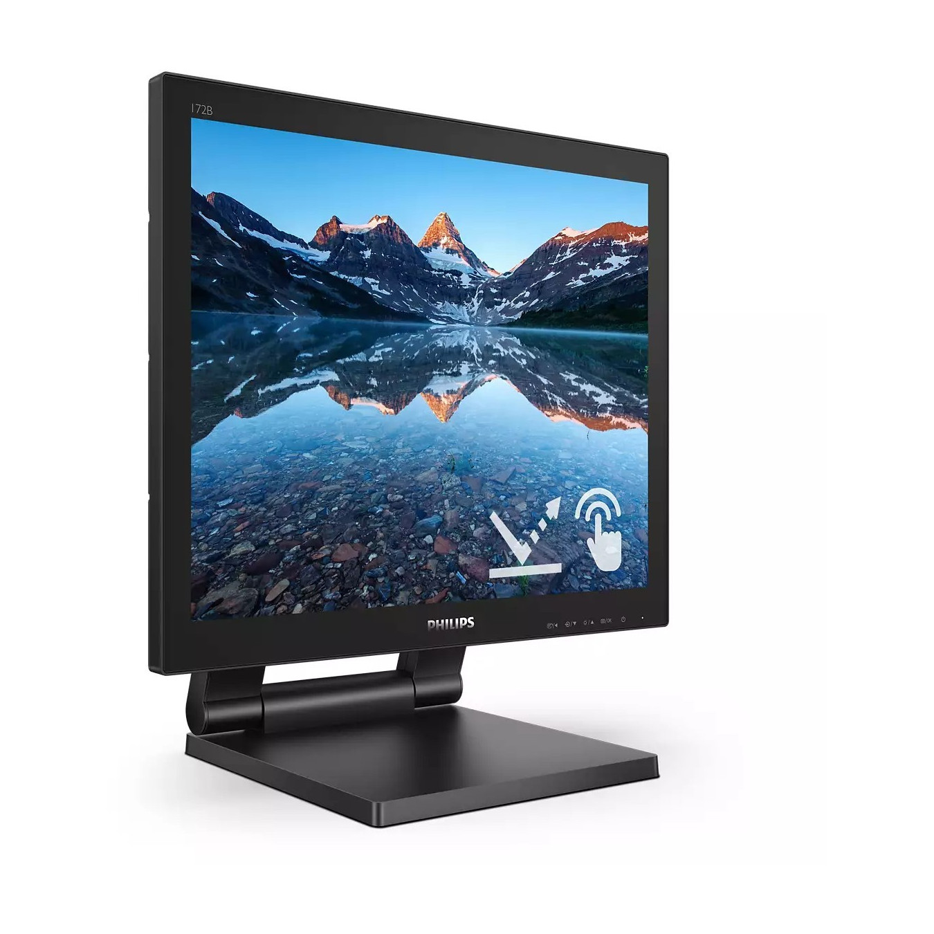Philips 172B9TL/00 17" (43.2 cm) Touch LCD Monitor - 1280x1024 SXGA, TN 1ms, 60Hz, HDMI/DVI/VGA/DP, Black