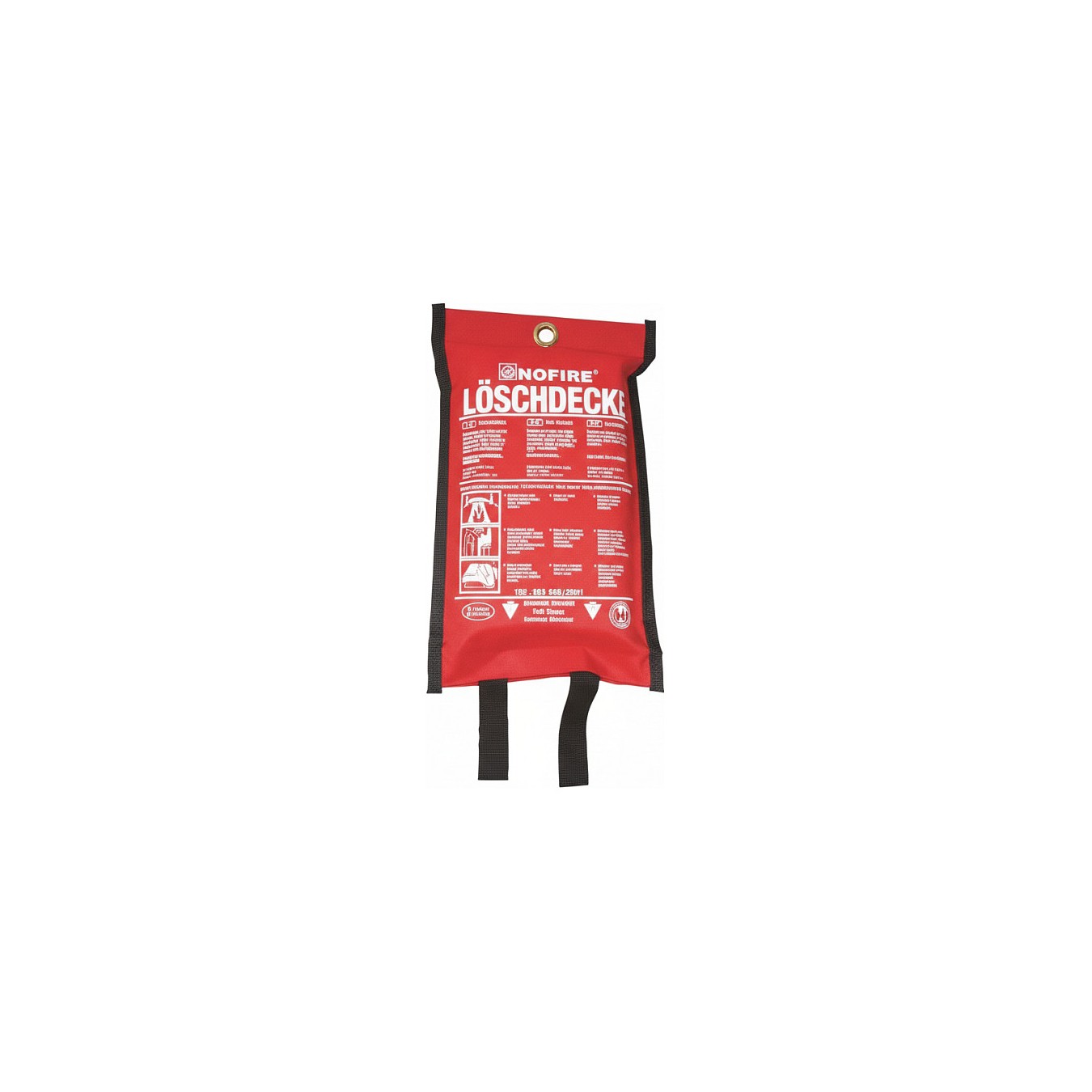 Buy NOFIRE Löschdecke NO 120x120 POLY 1C im Polybag in Cyprus, Nicosia, Limassol, Larnaka, Pafos