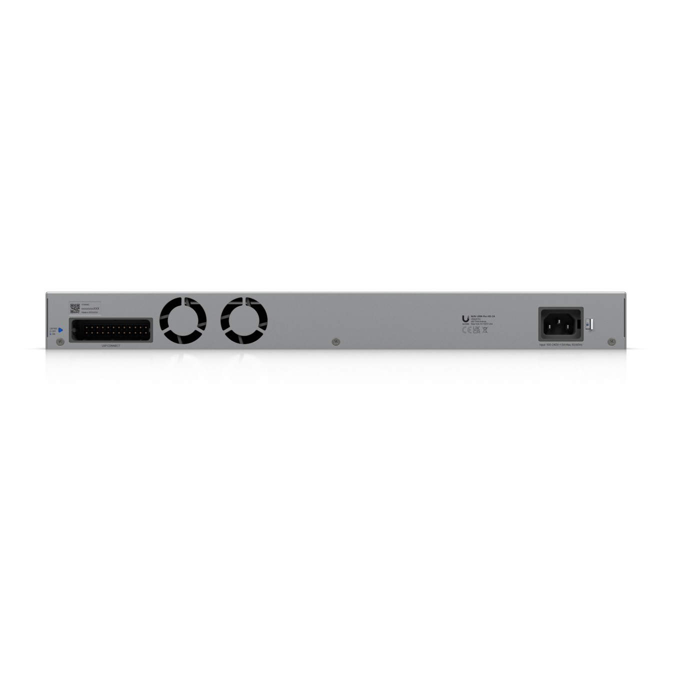 Ubiquiti UniFi Switch Pro HD 24 - USW-PRO-HD-24 - 24-Port Multi-Gig (22x2.5G, 2x10G) Rackmount 1U, Grey