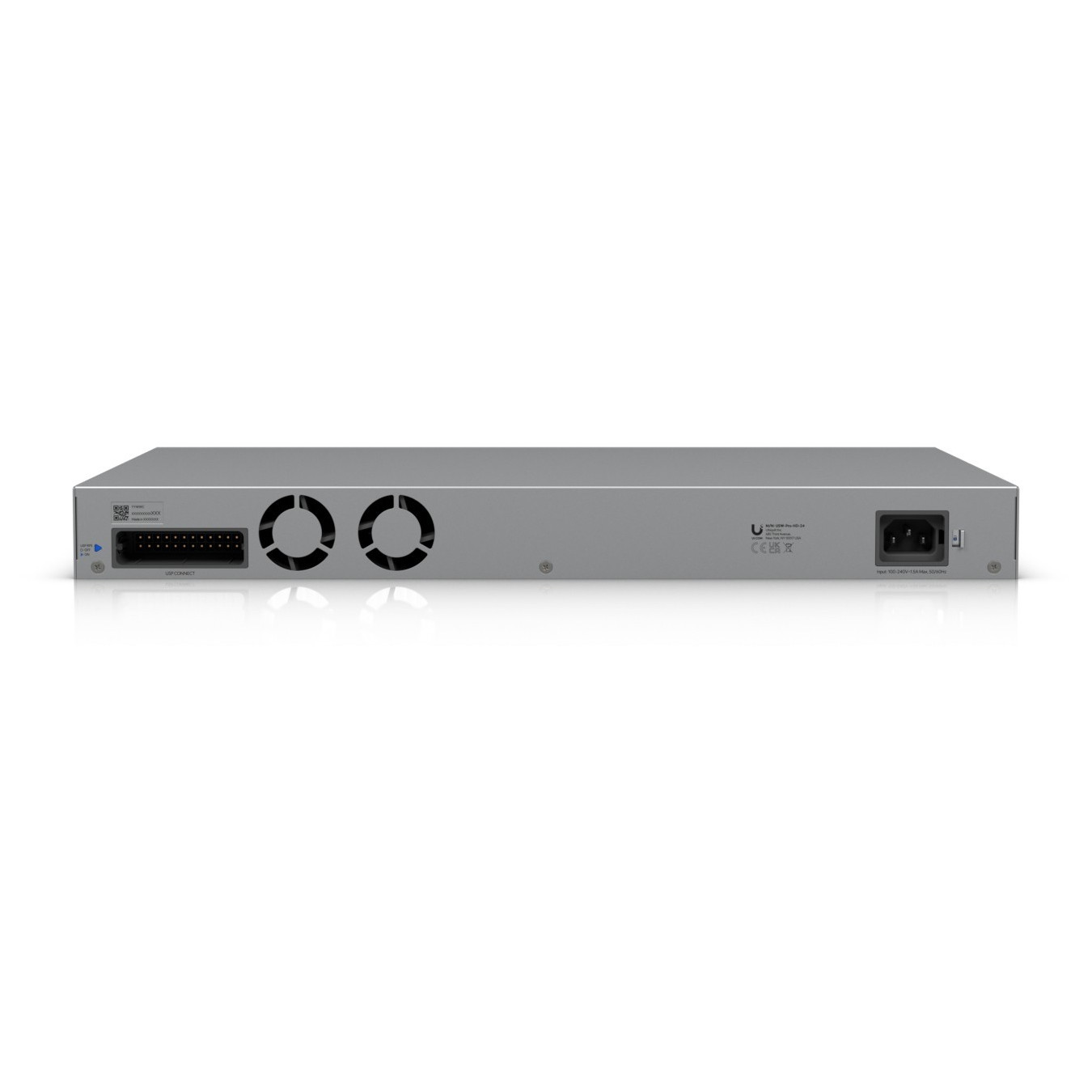 Ubiquiti UniFi Switch Pro HD 24 - USW-PRO-HD-24 - 24-Port Multi-Gig (22x2.5G, 2x10G) Rackmount 1U, Grey
