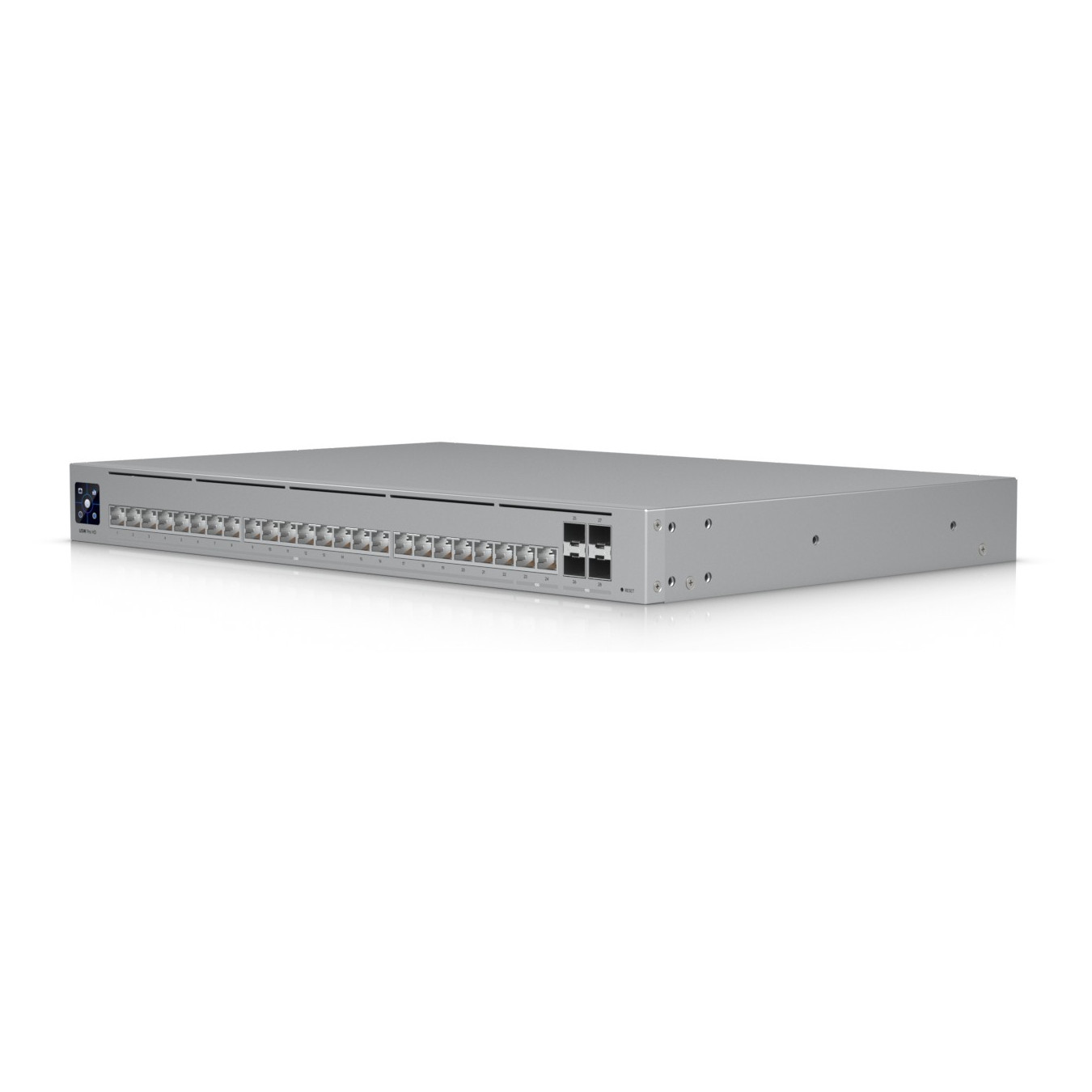 Ubiquiti UniFi Switch Pro HD 24 - USW-PRO-HD-24 - 24-Port Multi-Gig (22x2.5G, 2x10G) Rackmount 1U, Grey