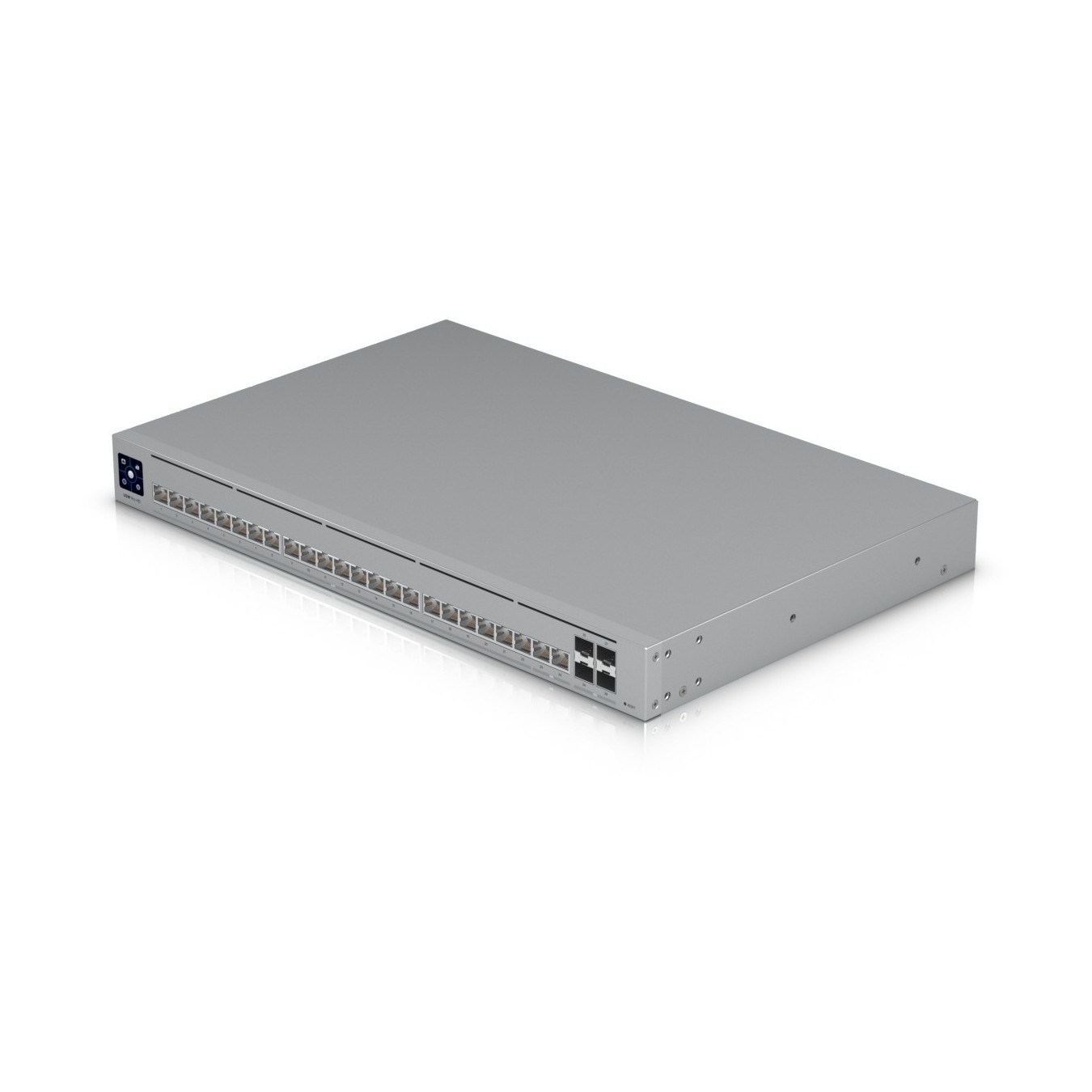 Ubiquiti UniFi Switch Pro HD 24 - USW-PRO-HD-24 - 24-Port Multi-Gig (22x2.5G, 2x10G) Rackmount 1U, Grey