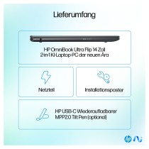 Buy HP OmniBook Ultra Flip 14-fh0171ngCU7 256V 16GB 1TBSSD W11 Home Touch in Cyprus, Nicosia, Limassol, Larnaka, Pafos