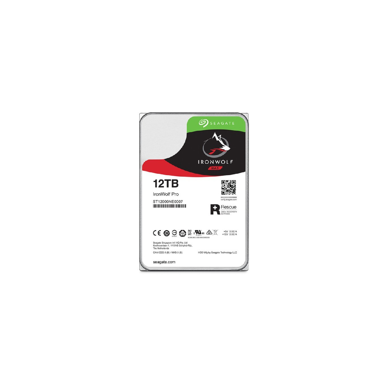 Seagate IronWolf Pro ST12000NT001 – 12TB NAS HDD 7200 RPM 256MB | Armenius Store