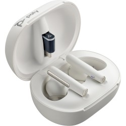 Buy Poly Replacement Earbuds - Voyager Free 60 - White (Left & Right), Teams Cer... in Cyprus, Nicosia, Limassol, Larnaka, Pafos