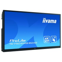 Buy 189,3cm 75'' (3840x2160) iiyama ProLite TE7504MIS-B2AG 16:9 8ms IPS 3xHDMI VGA USB-C VESA Speaker 4K UHD in Cyprus, Nicosia,