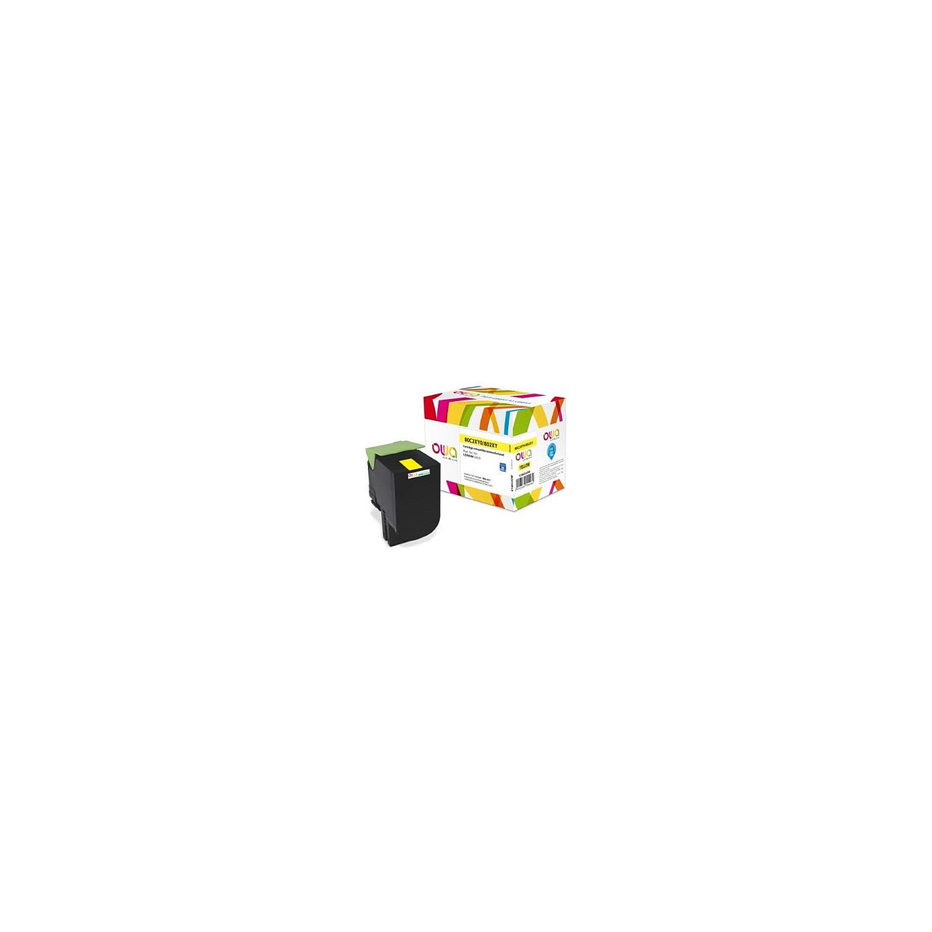 Buy OWA Toner kompatibel zu LEXMARK 80C0X40 yellow (4.000 S.) in Cyprus, Nicosia, Limassol, Larnaka, Pafos