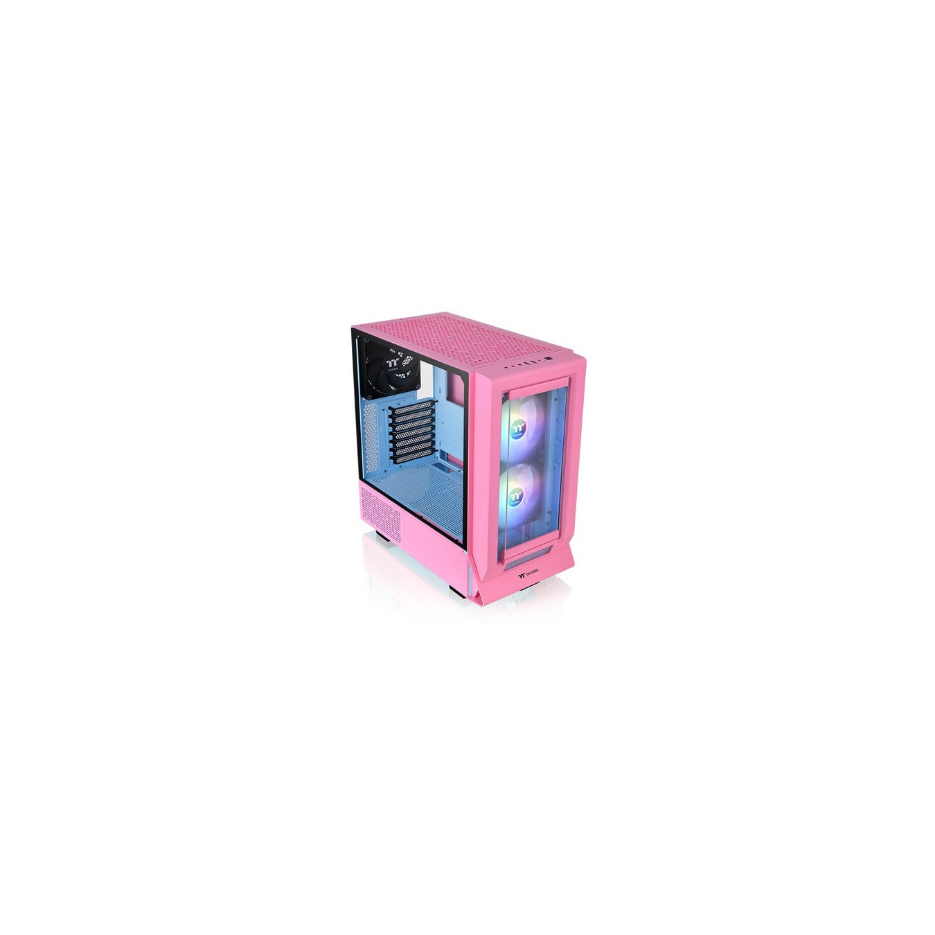 Thermaltake Ceres 350 MX - Bubble Pink Midi Tower Case, E-ATX/ATX/mATX/Mini-ITX, 360mm Front Radiator, USB-C