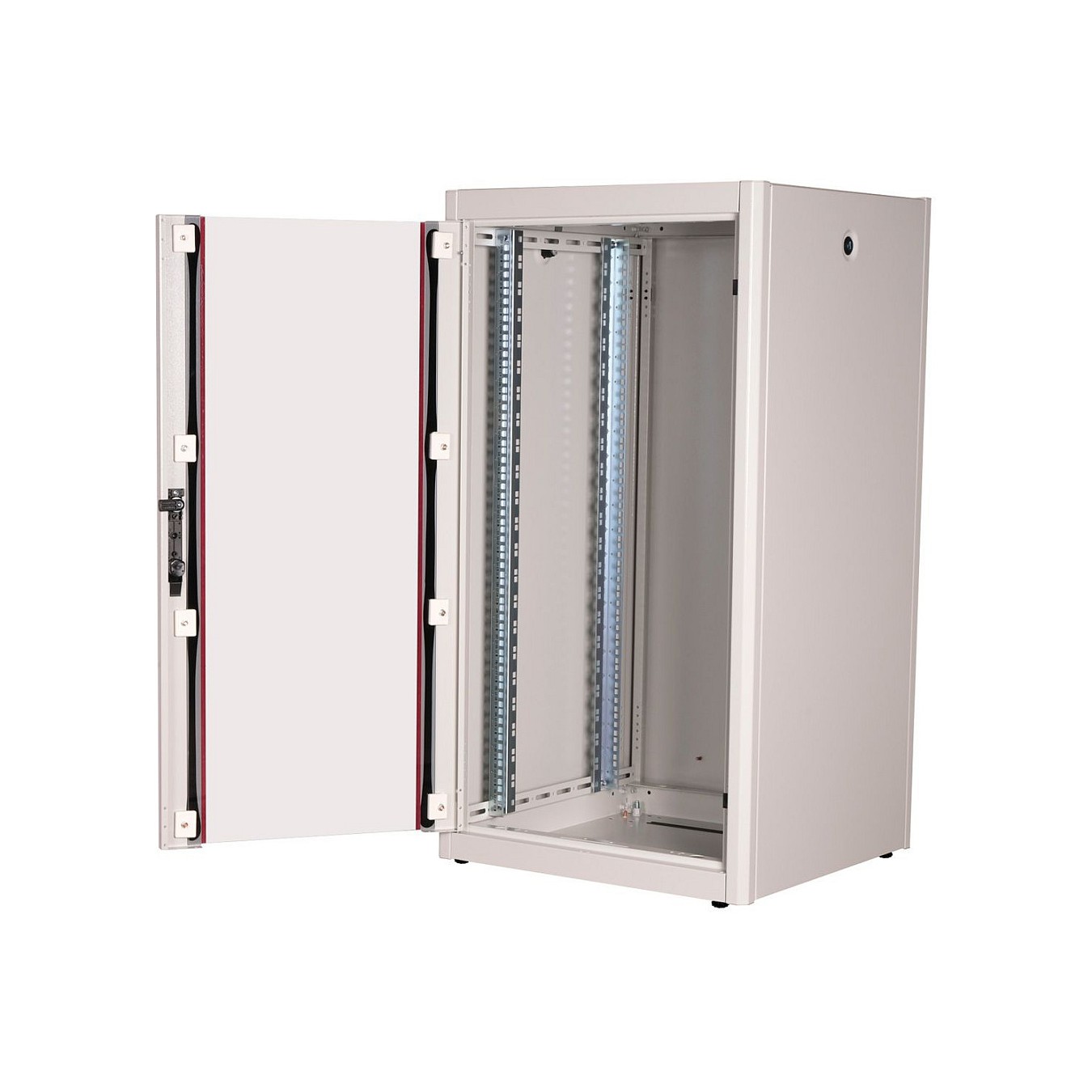 Buy ROLINE 19-Zoll Netzwerkschrank Basic 22 HE, 600x600 BxT Glastr grau in Cyprus, Nicosia, Limassol, Larnaka, Pafos