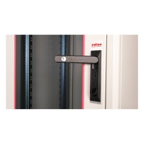 Buy ROLINE 19-Zoll Netzwerkschrank Basic 22 HE, 600x600 BxT Glastr grau in Cyprus, Nicosia, Limassol, Larnaka, Pafos