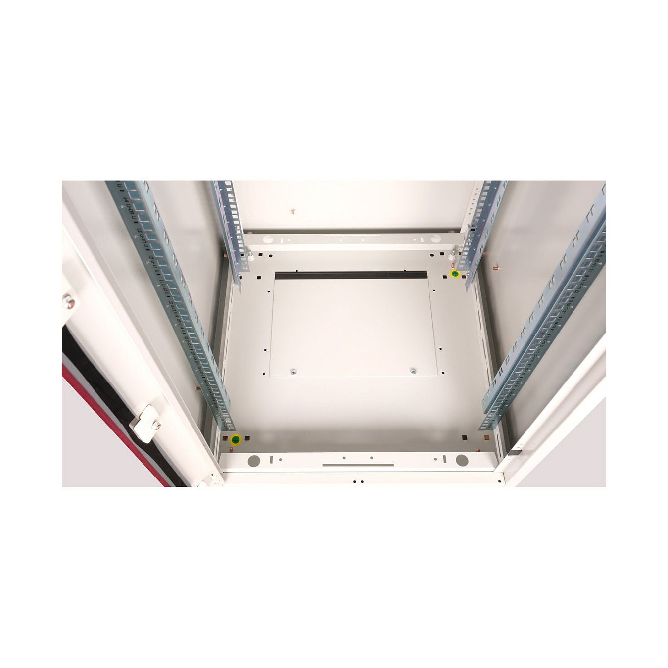 Buy ROLINE 19-Zoll Netzwerkschrank Basic 22 HE, 600x600 BxT Glastr grau in Cyprus, Nicosia, Limassol, Larnaka, Pafos