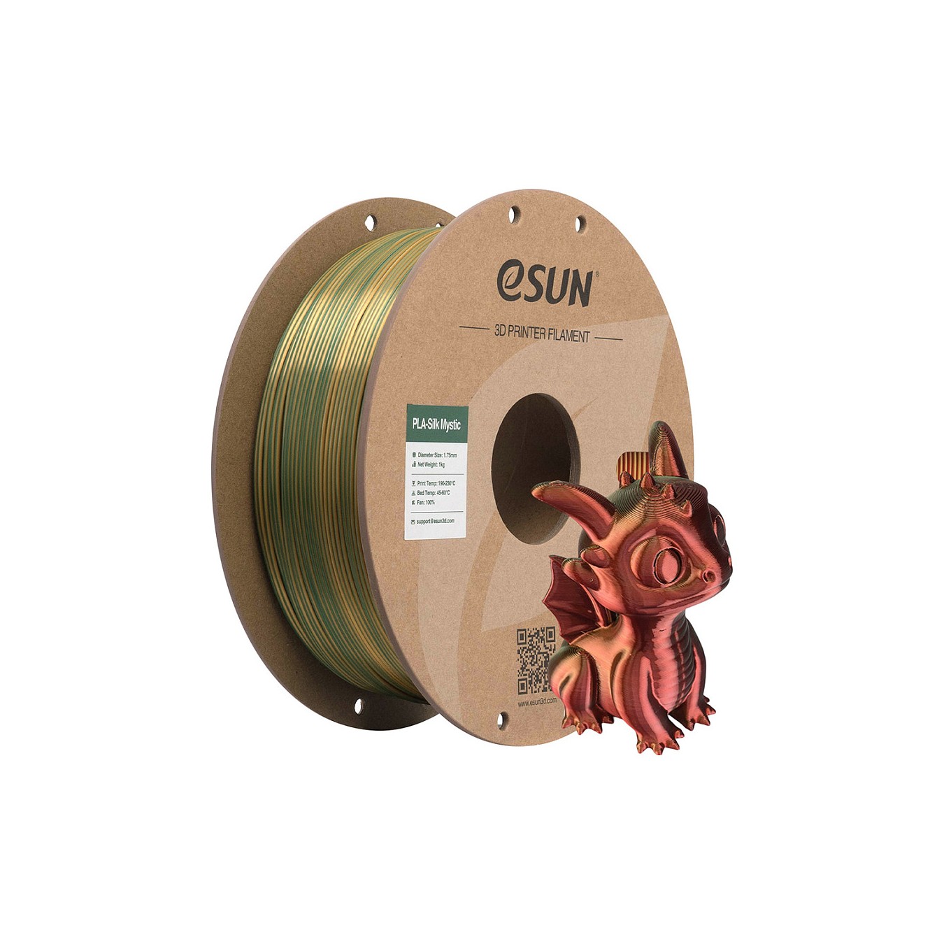 Buy EPLA-SILK MYSTIC 1,75mm GOLD RED GRN 1kg in Cyprus, Nicosia, Limassol, Larnaka, Pafos