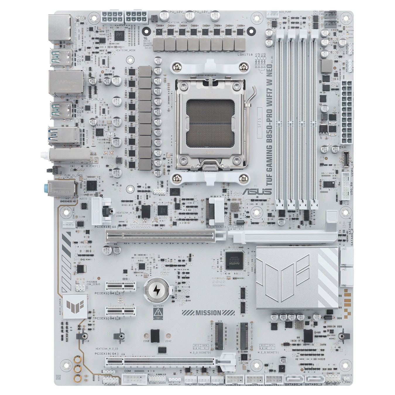 Buy ASUS TUF GAMING B850-PRO WIFI7 W NEO (AMD,AM5,DDR5,ATX) in Cyprus, Nicosia, Limassol, Larnaka, Pafos