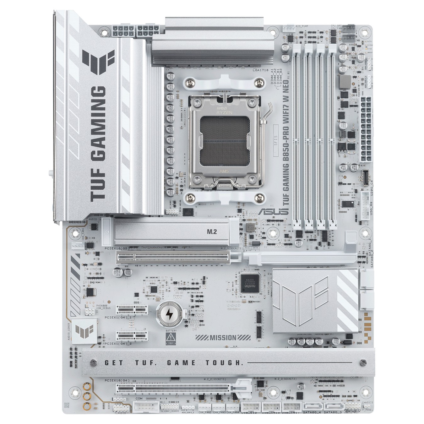 Buy ASUS TUF GAMING B850-PRO WIFI7 W NEO (AMD,AM5,DDR5,ATX) in Cyprus, Nicosia, Limassol, Larnaka, Pafos