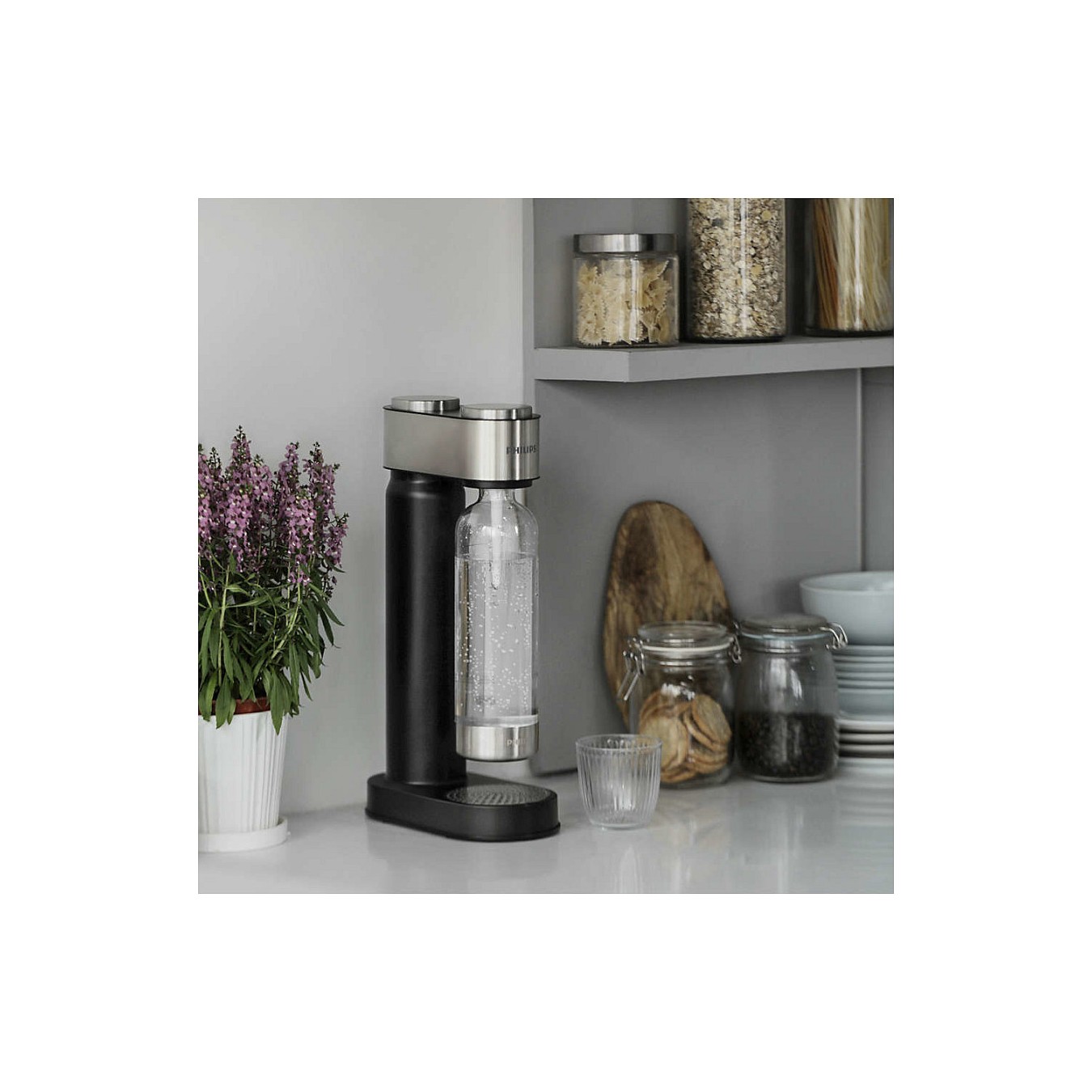 Buy Wassersprudler GoZero ADD4902BK Mattschwarz in Cyprus, Nicosia, Limassol, Larnaka, Pafos