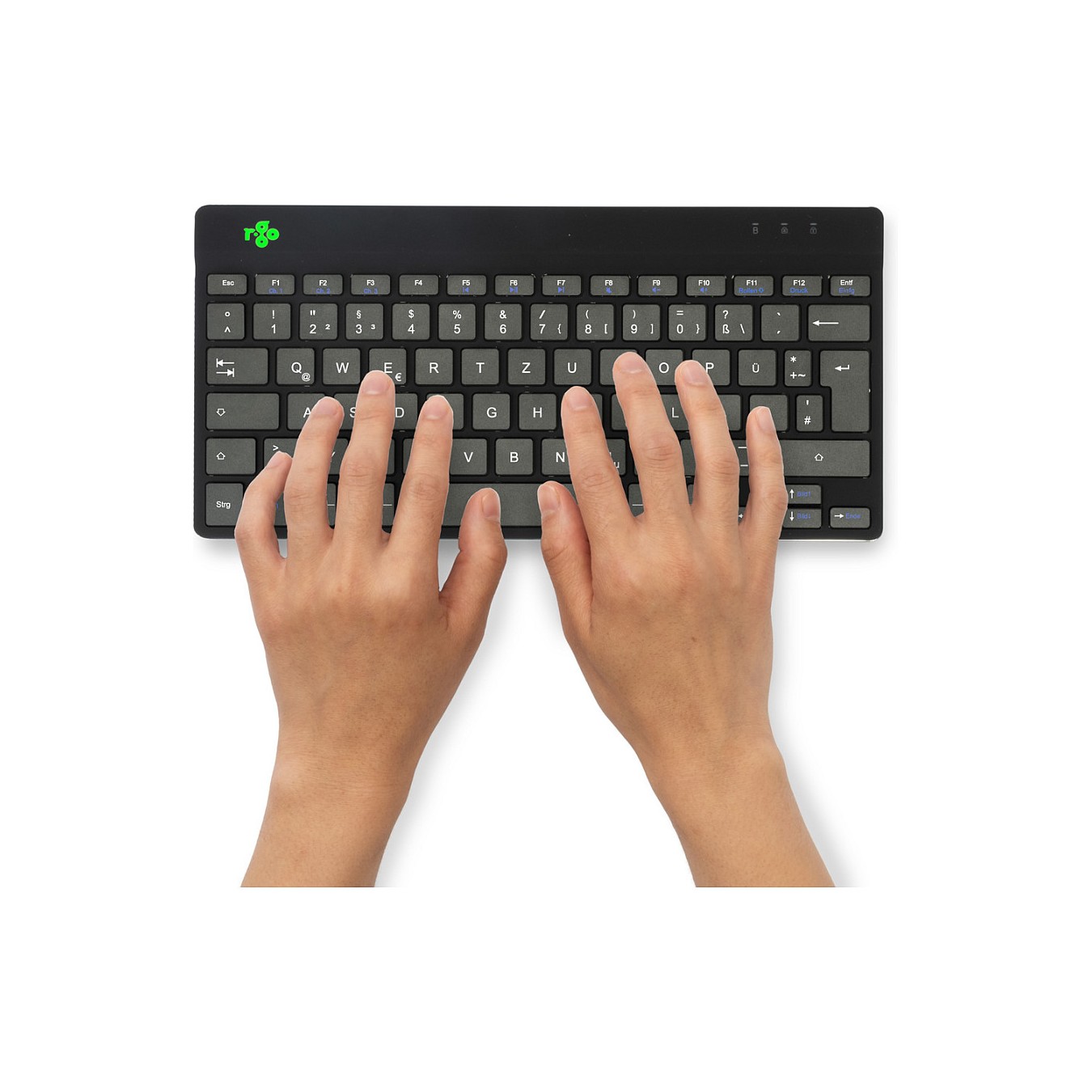 Buy R-GO COMPACT BREAK ERGONOMIC KEYBOARD QWERTZ(DE)BLUETOOTH B in Cyprus, Nicosia, Limassol, Larnaka, Pafos
