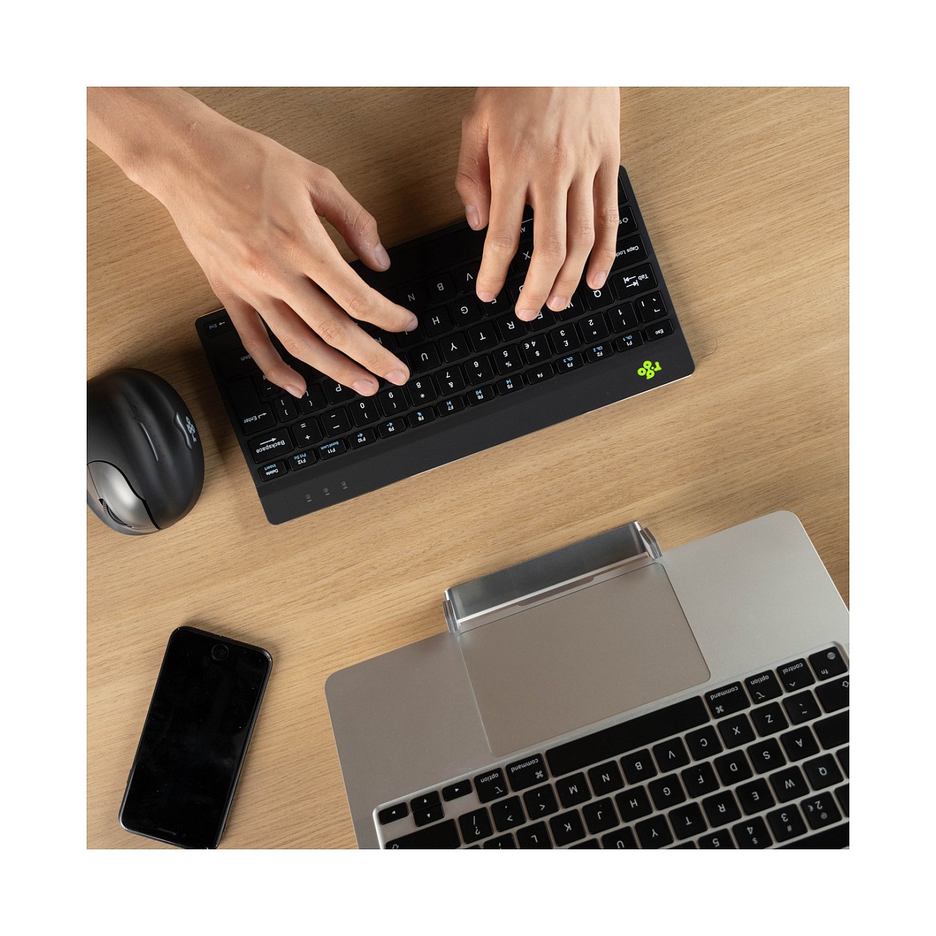 Buy R-GO COMPACT BREAK ERGONOMIC KEYBOARD QWERTZ(DE)BLUETOOTH B in Cyprus, Nicosia, Limassol, Larnaka, Pafos