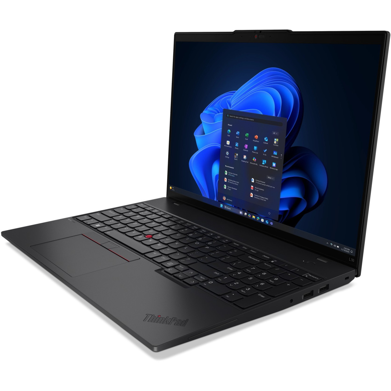Lenovo ThinkPad L16 Gen 2 - 225U - 16-inch WUXGA 400cd/m² Black, 32GB DDR5, 1TB SSD, Intel Core Ultra 5, Win11 Pro