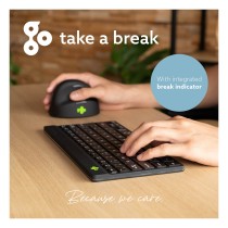 Buy R-GO COMPACT BREAK ERGONOMIC KEYBOARD QWERTZ(DE)BLUETOOTH B in Cyprus, Nicosia, Limassol, Larnaka, Pafos