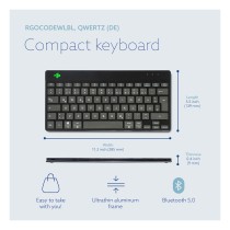 Buy R-GO COMPACT BREAK ERGONOMIC KEYBOARD QWERTZ(DE)BLUETOOTH B in Cyprus, Nicosia, Limassol, Larnaka, Pafos