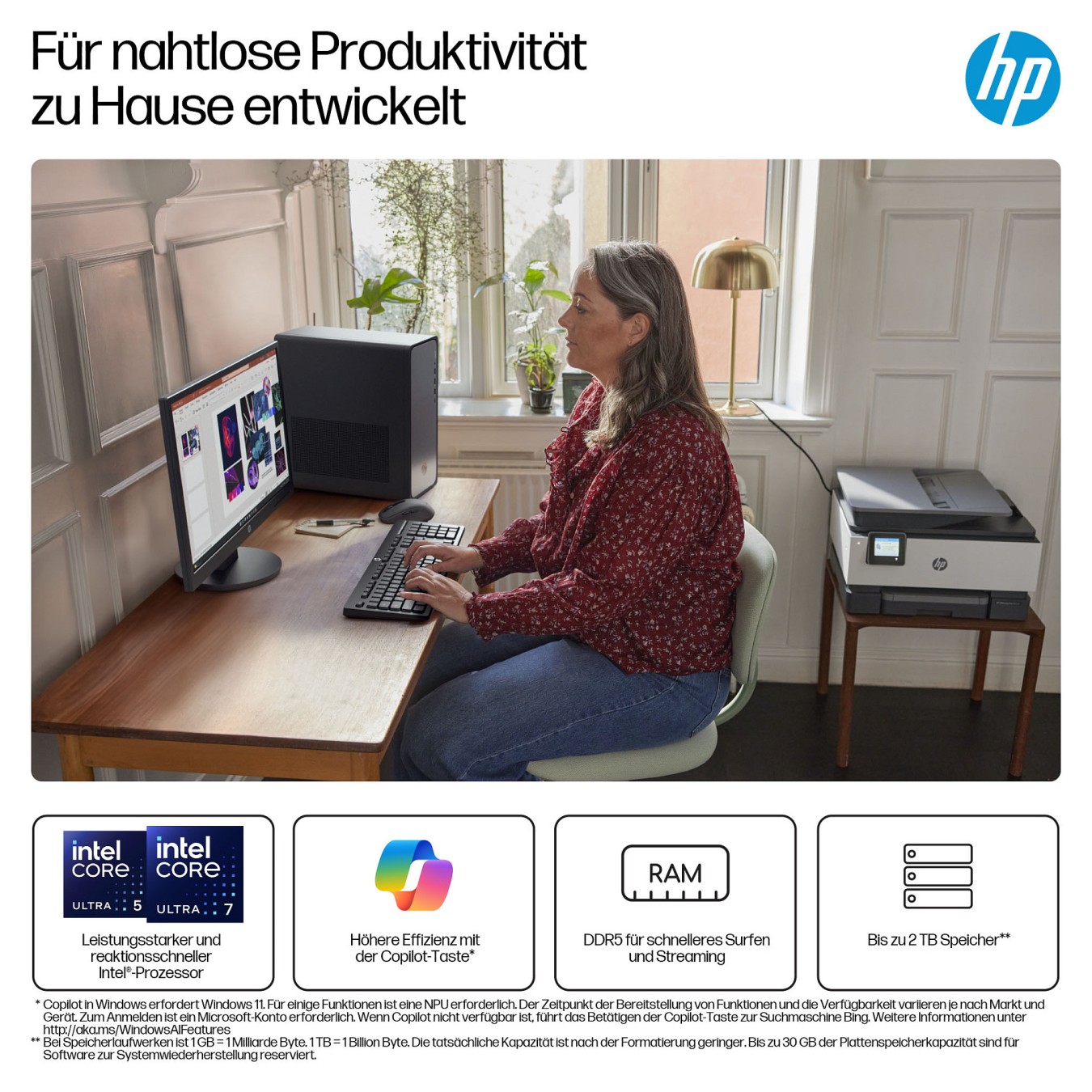 Buy HP Omnidesk M02-0159ng i5-14400 16GB 1TBSSD FreeDOS in Cyprus, Nicosia, Limassol, Larnaka, Pafos