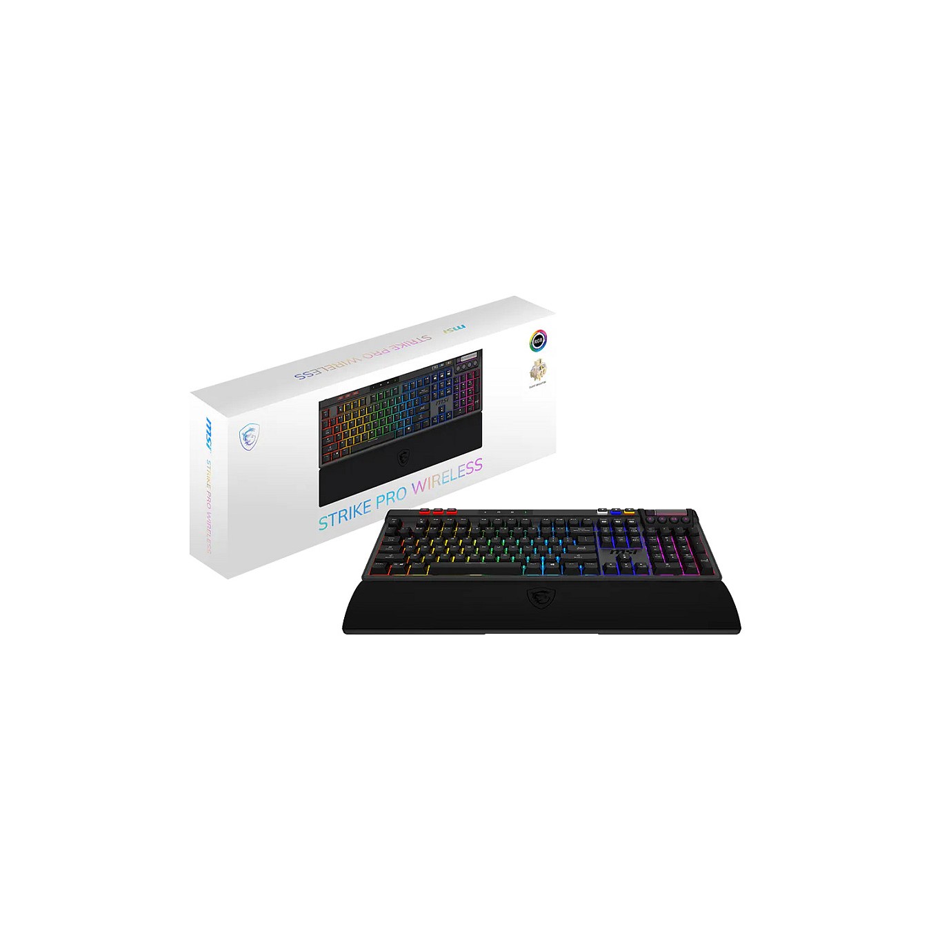 Buy MSI Strike Pro W Silent DE Keyboard DE Black in Cyprus, Nicosia, Limassol, Larnaka, Pafos