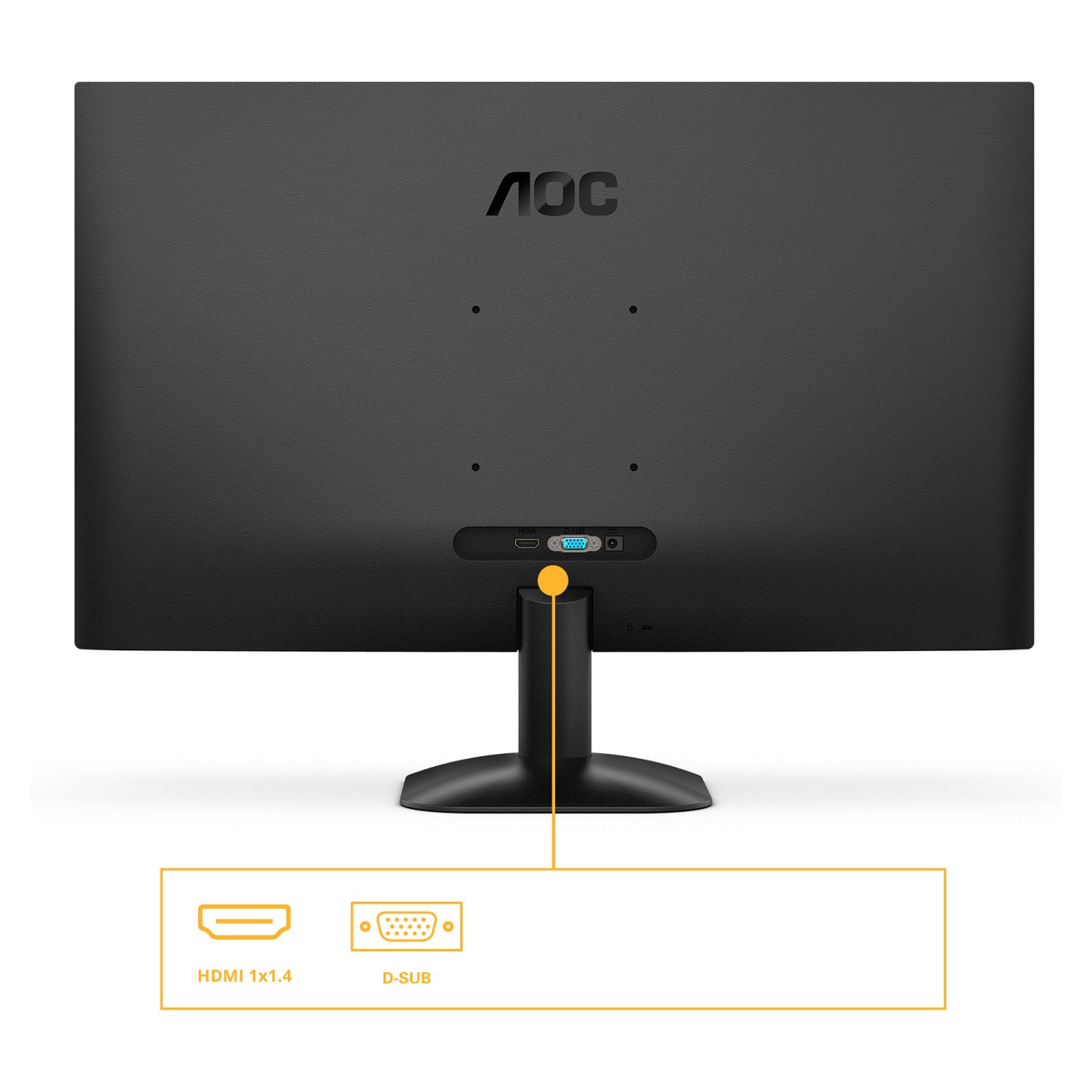 Buy AOC Monitor (24B35HM2) in Cyprus, Nicosia, Limassol, Larnaka, Pafos