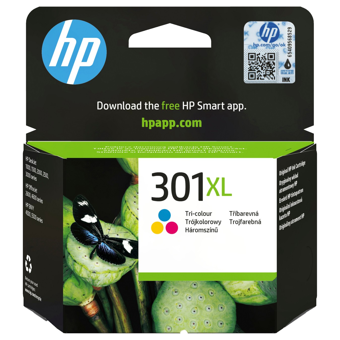 Buy HP INK CARTRIDGE NO 301 XL C M Y in Cyprus, Nicosia, Limassol, Larnaka, Pafos