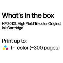 Buy HP INK CARTRIDGE NO 301 XL C M Y in Cyprus, Nicosia, Limassol, Larnaka, Pafos