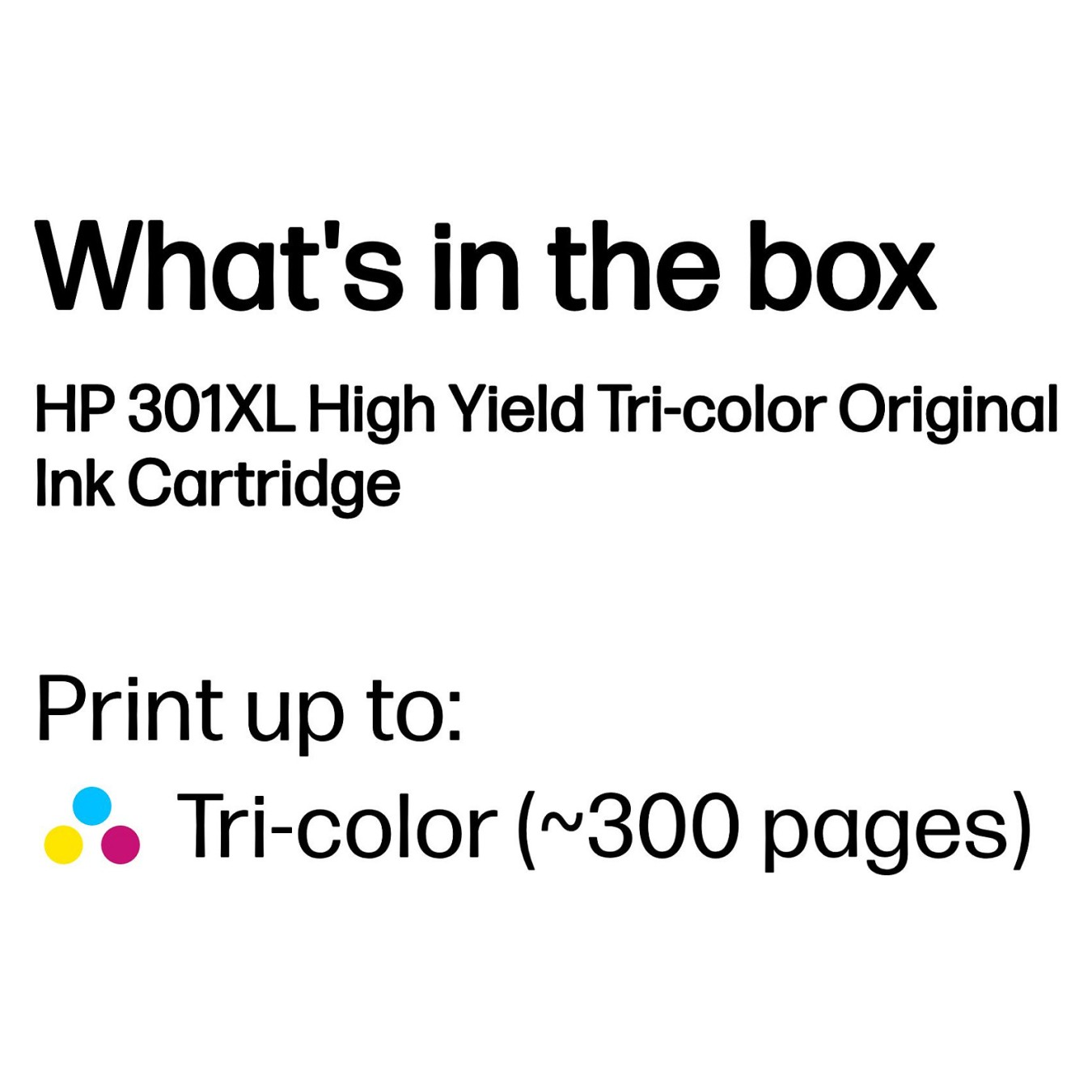 Buy HP INK CARTRIDGE NO 301 XL C M Y in Cyprus, Nicosia, Limassol, Larnaka, Pafos