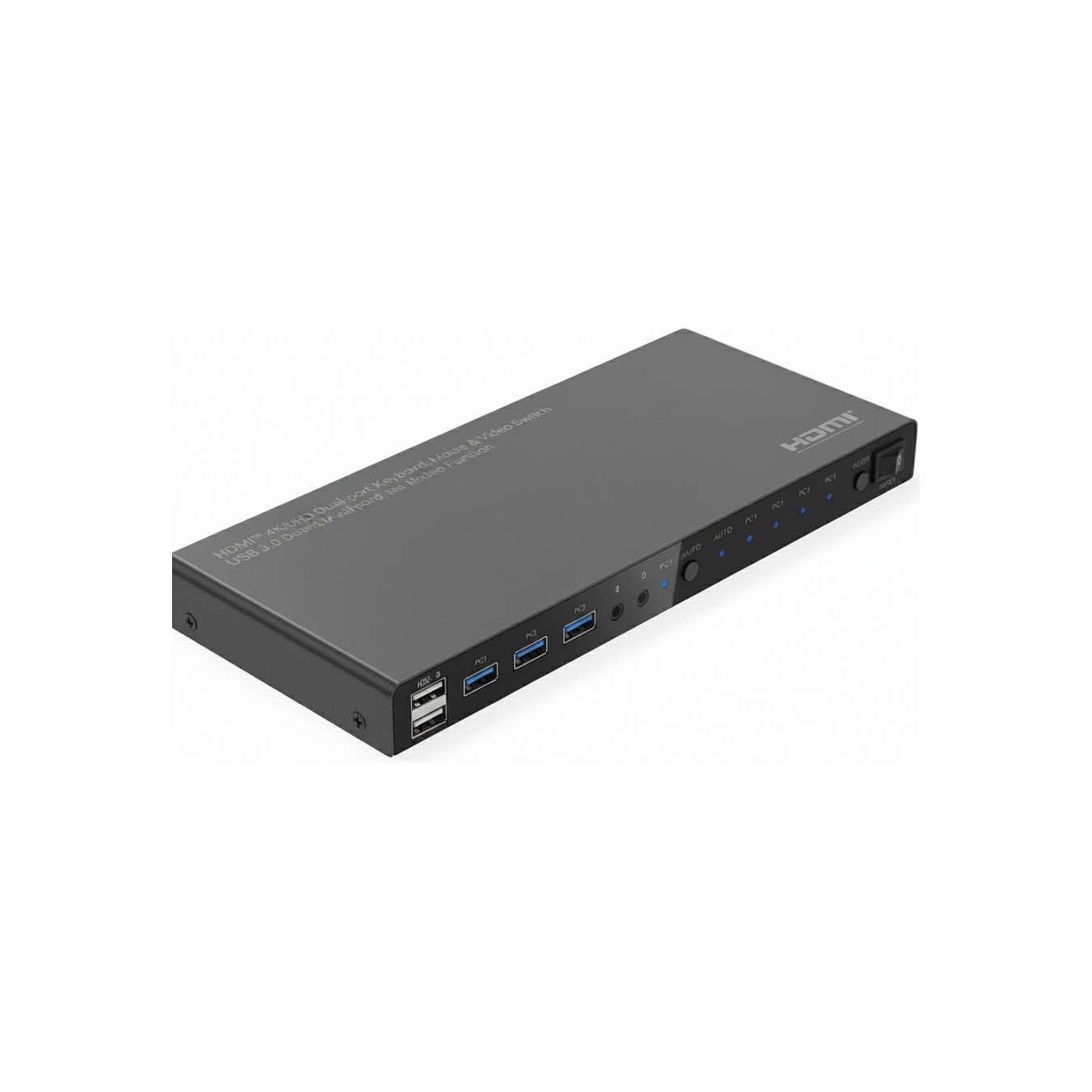 Buy ROLINE KVM Switch, HDMI 4K, USB, 1 User - 4 PC, mit 3-Port USB-Hub in Cyprus, Nicosia, Limassol, Larnaka, Pafos