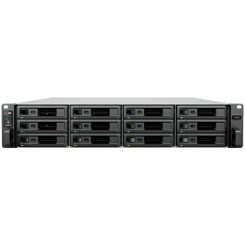Buy Synology UC3400 - 12-Bay 2U NAS Unified Controller - Intel Xeon D-1541 2.1/2... in Cyprus, Nicosia, Limassol, Larnaka, Pafos