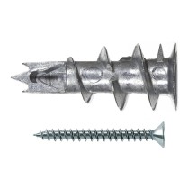 Buy Fischer Gipskartondbel Metall GKM 12 (silber. 100 Stck. mit Schraube) in Cyprus, Nicosia, Limassol, Larnaka, Pafos