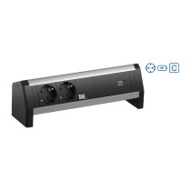Buy Bachmann Desk Steckdosenleiste, 2xDosen(CEE7), 1xUSB C 30W Charger 1xCM GST18 in Cyprus, Nicosia, Limassol, Larnaka, Pafos