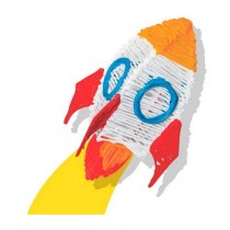 Buy 3Doodler Filament Start+ 250 neonrot. neonorange. neongrün. neongelb. neonpink Neon Glow Bulk Bag in Cyprus, Nicosia, Limass