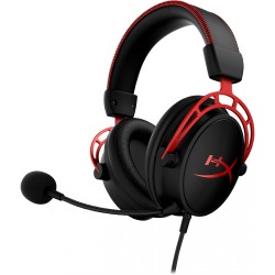 Buy HyperX Cloud Alpha Gaming Headset - Wired Over-Ear Closed - Black/Red in Cyprus, Nicosia, Limassol, Larnaka, Pafos