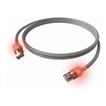Buy EasyLan DualBoot LED Patchkabel RJ45 S FTP Cat.6 (Class E), mit saCon Stecker, LSOH, grau, 1 m in Cyprus, Nicosia, Limassol,