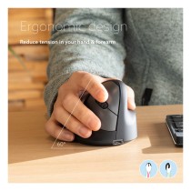 Buy R-GO HE Maus - ergonomische Maus, Größe L, für Rechtshänder, vertikale Maus, 4 Tasten, kabellos in Cyprus, Nicosia, Limassol